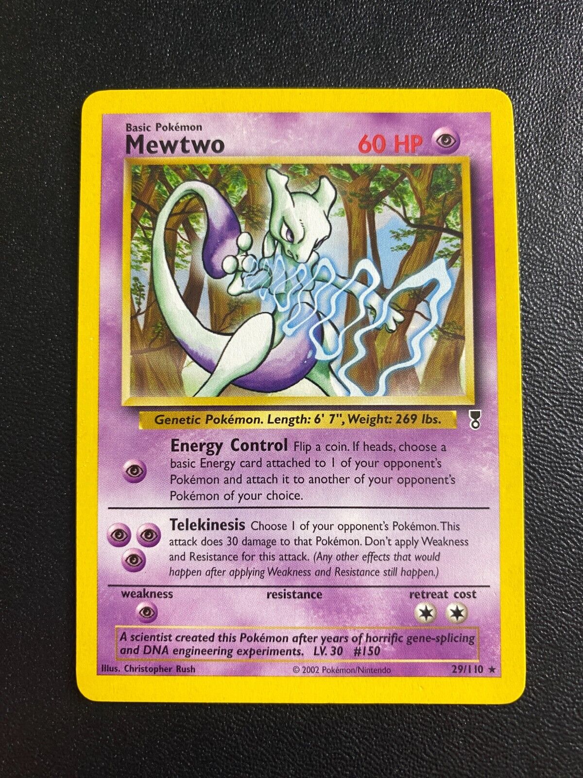 Pokemon Mewtwo 29/110 Legendary Collection Rare Non Holo VLP/NM