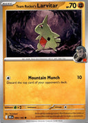 Pokemon Team Rocket's Larvitar 094/182 Destined Rivals Non Holo NM