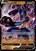 Pokemon Lucario V 027/073 Champion’s Path Full Art Holo NM