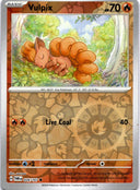 Pokemon Vulpix 026/167 Twilight Masquerade Reverse Holo NM