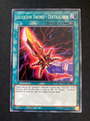 Yugioh Inzektor Sword - Zektkaliber GRCR-EN056 Rare 1st Edition NM