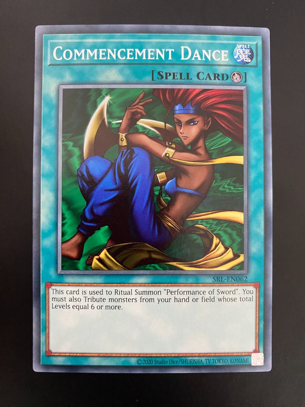 Yugioh Commencement Dance SRL-EN062 Common Unlimited Edition NM/MINT