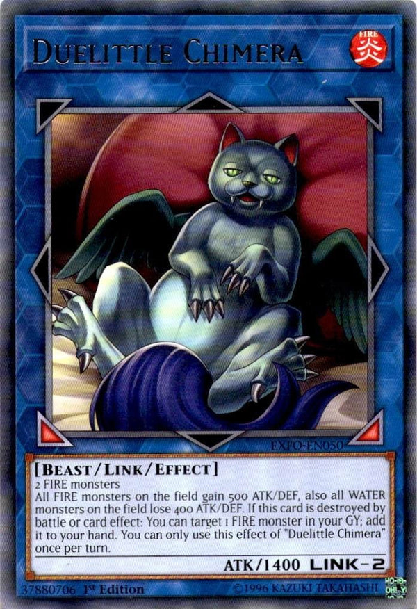 Yugioh Duelittle Chimera EXFO-EN050 1st Edition LP
