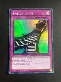 Yugioh Switch Point AGOV-EN099 Super Rare 1st Edition LP