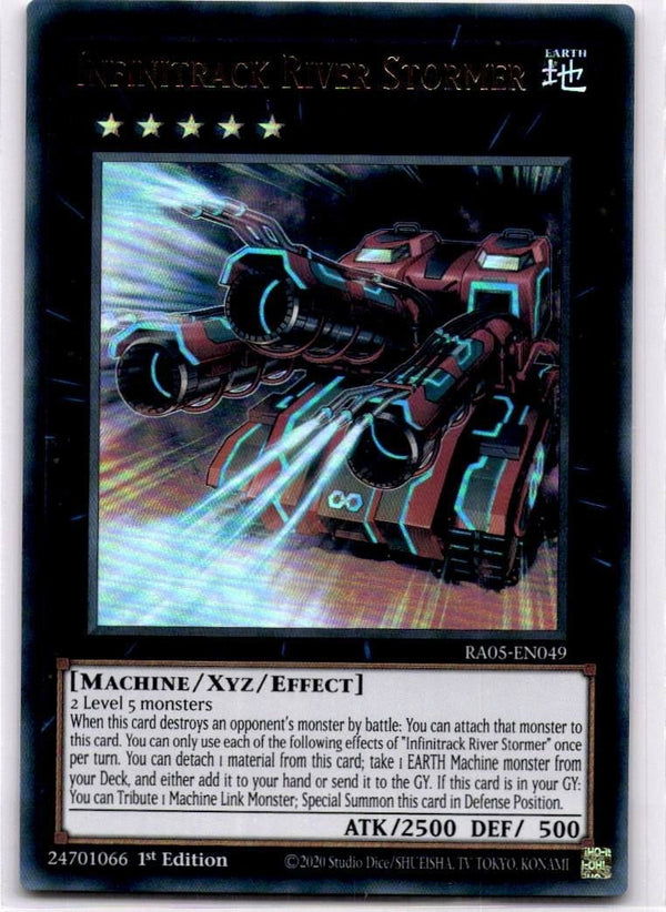 Yugioh Infinitrack River Stormer RA05-EN049 Ultra Rare 1st Edition NM