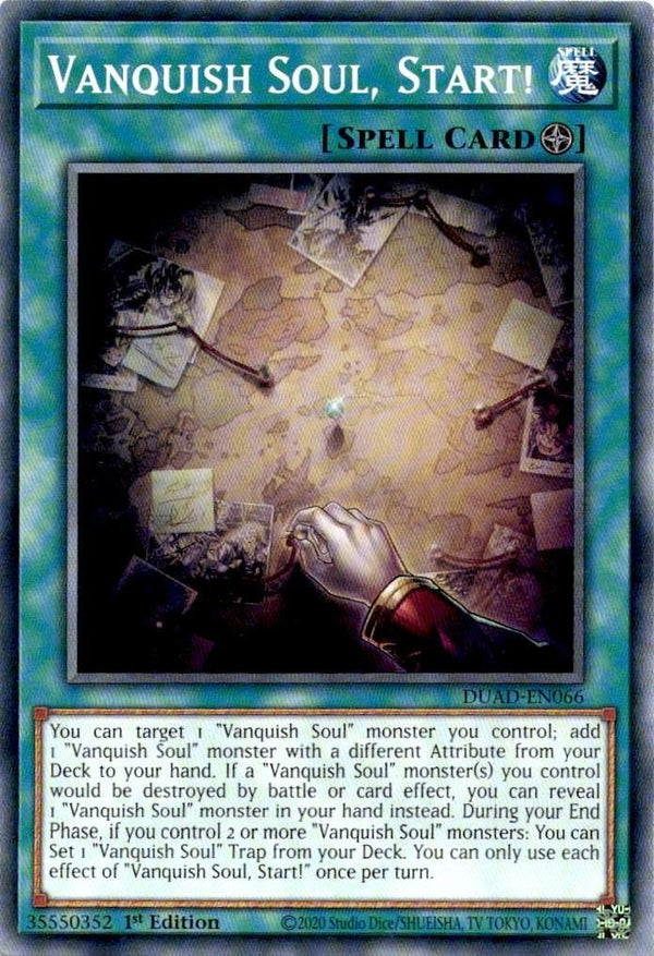 Yugioh Vanquish Soul, Start! DUAD-EN066 Common 1st Edition NM