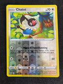 Pokemon Chatot 139/185 Vivid Voltage Reverse Holo NM-MINT