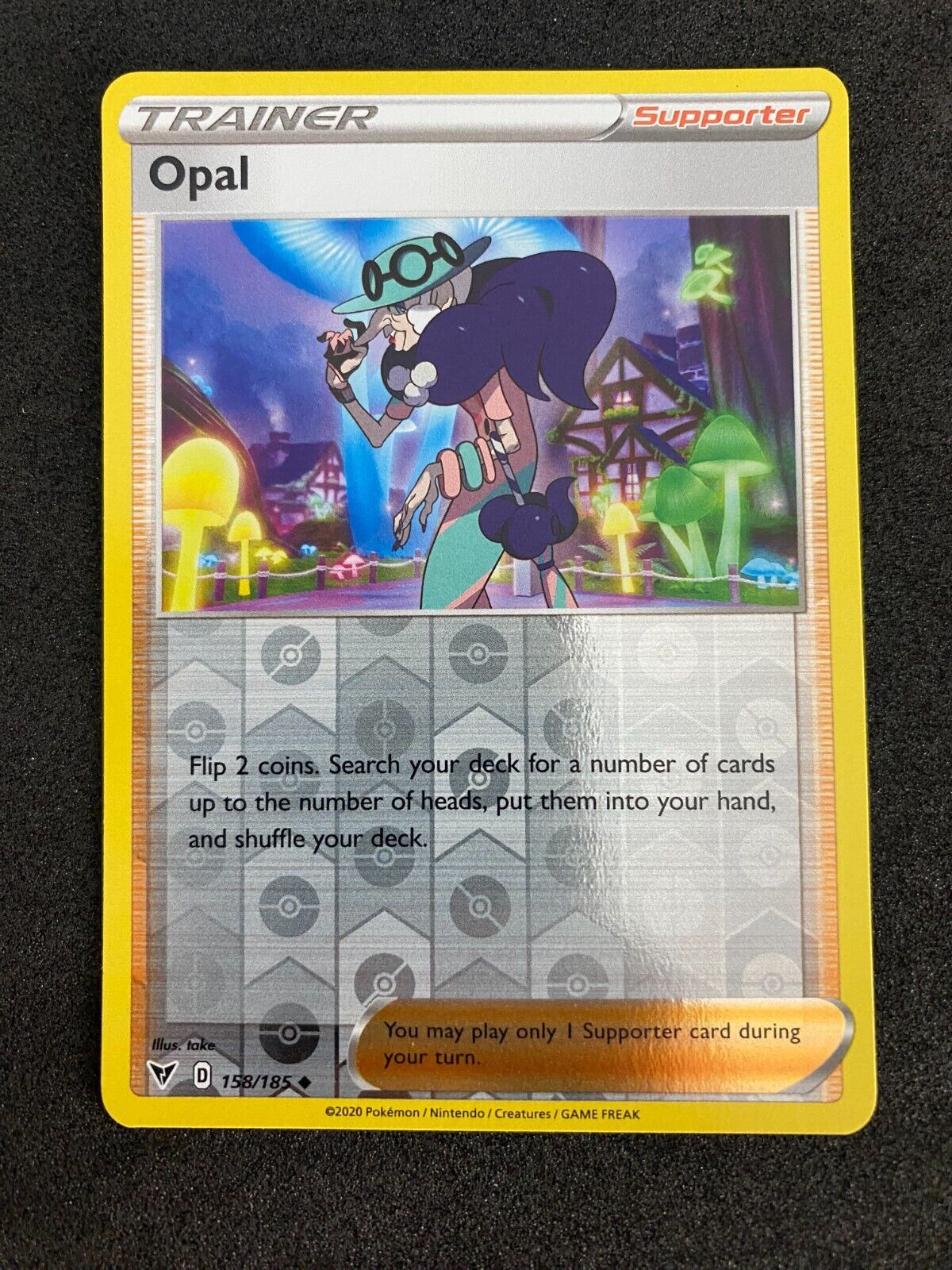 Pokemon Opal 158/185 Vivid Voltage Reverse Holo NM-MINT