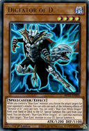 Yugioh Dictator of D MP23-EN005 Ultra Rare 1st Edition NM
