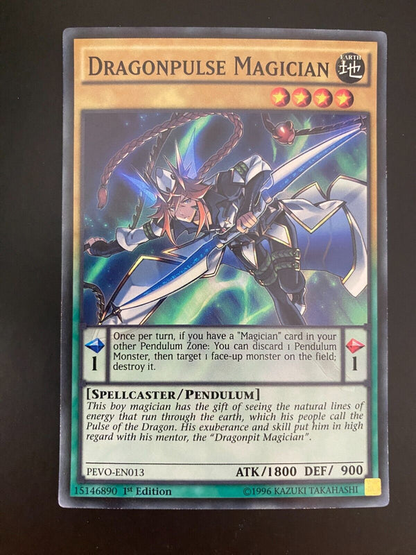 Yugioh Dragonpulse Magician PEVO-EN013 1st Edition NM-MINT