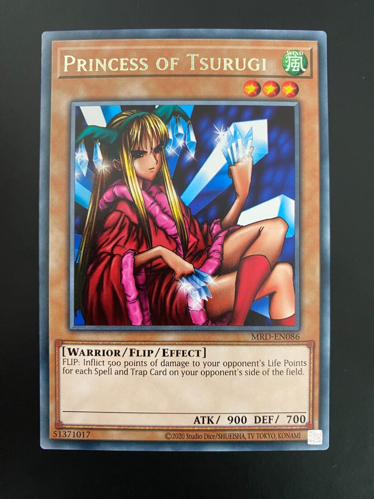 Yugioh Princess of Tsurugi MRD-EN086 Rare Unlimited Edition NM/MINT