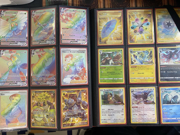 Pokemon Darkness Ablaze Completed Master Set Inc ALL Promos & Binder CGA 10 Zard