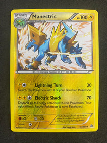 Pokemon Manectric 61/160 Primal Clash Reverse Holo LP-VLP