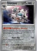 Pokemon Klinklang 101/142 Stellar Crown Reverse Holo NM