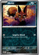 Pokemon Nickit 119/182 Paradox Rift Reverse Holo NM