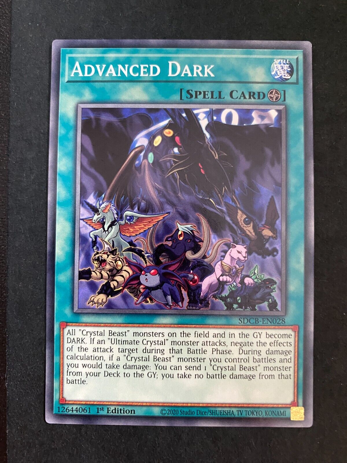 Yugioh Advanced Dark SDCB-EN028 Common 1st Edition NM