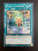 Yugioh Ritual Foregone HISU-EN054 1st Edition Super Rare NM/MINT