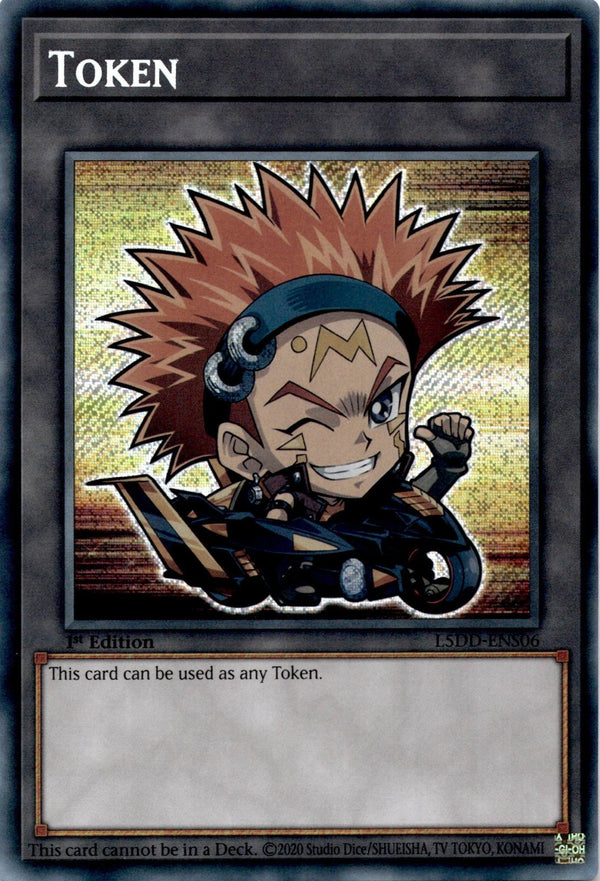 Yugioh Token L5DD-ENS06 Secret Rare 1st Edition NM