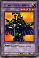 Yugioh Giltia the D. Knight MRD-094 Common Unlimited Edition DAMAGED