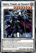 Yugioh Groza, Tyrant of Thunder BACH-EN097 (3 Cards) Common 1st Edition NM
