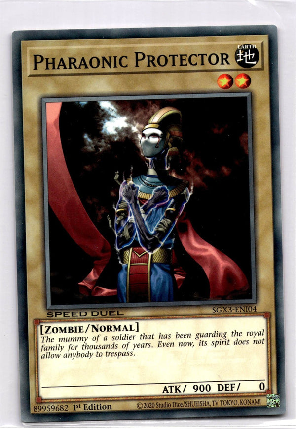 Yugioh Pharaonic Protector SGX3-ENI04 Speed Duel Common 1st Edition NM