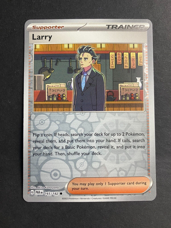 Pokemon Larry 165/182 Pradox Rift Reverse Holo NM