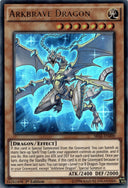 Yugioh Arkbrave Dragon SR02-EN000 Ultra Rare 1st Edition NM
