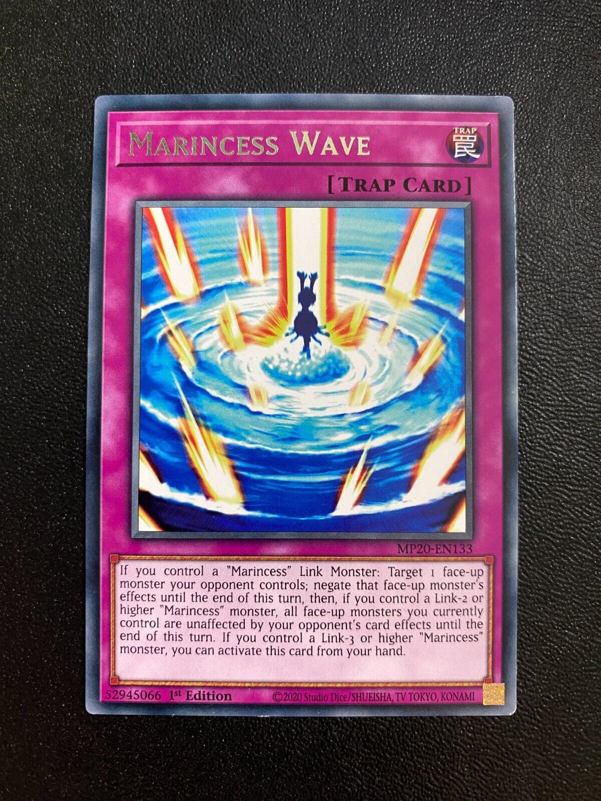 Yugioh Marincess Wave MP20-EN133 Rare 1st Edition VLP/NM