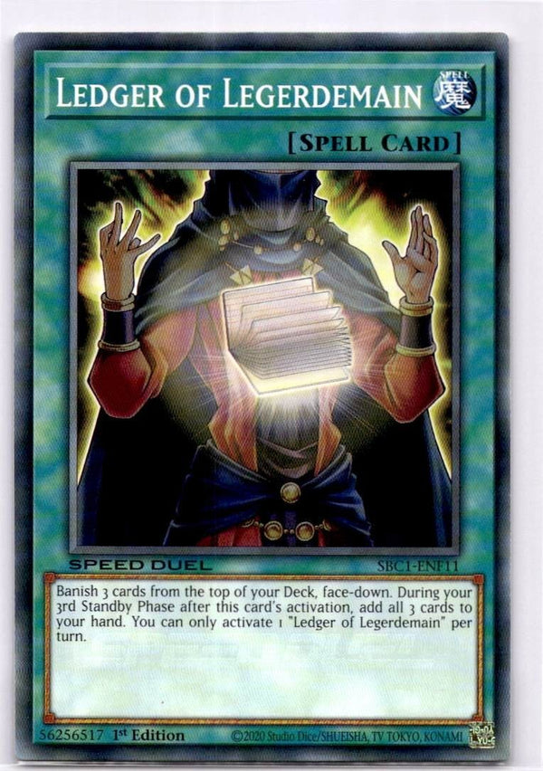 Yugioh Ledger of Legerdemain SBC1-ENF11 Common 1st Edition NM