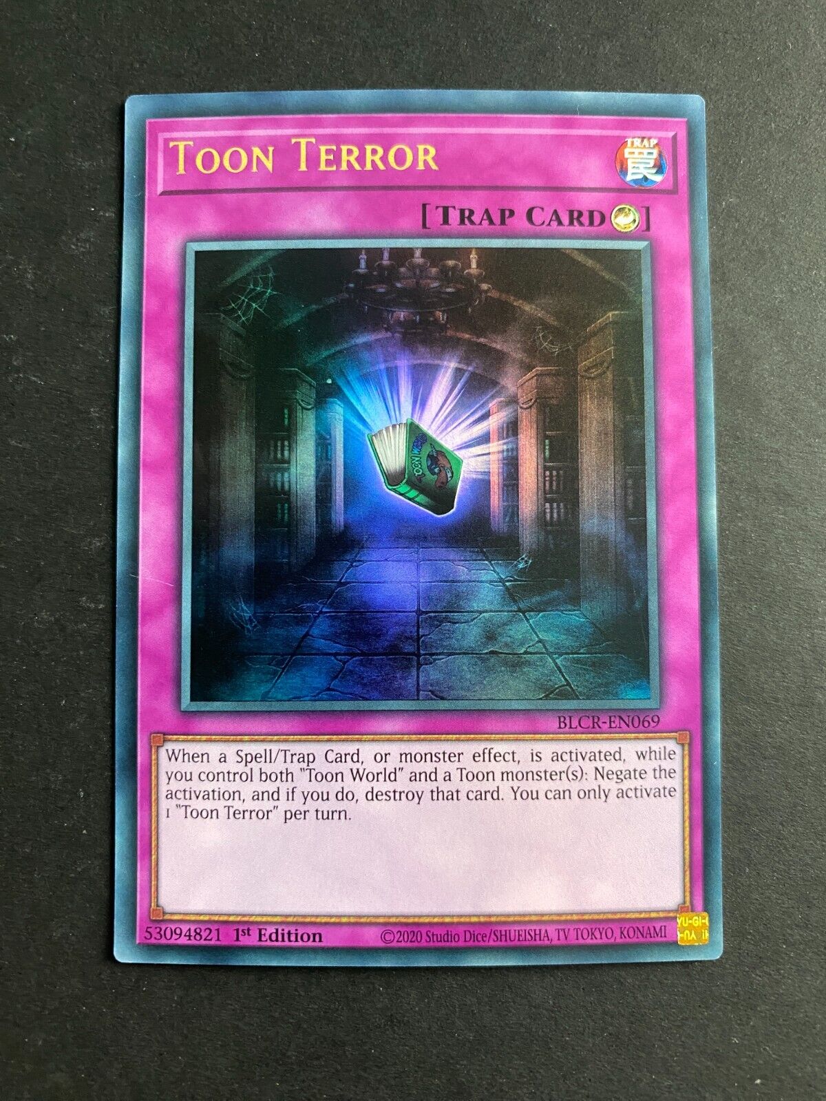 Yugioh Toon Terror BLCR-EN069 Ultra Rare 1st Edition NM