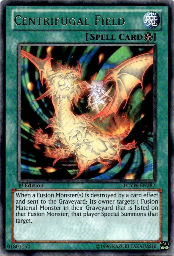 Yugioh Centrifugal Field LCYW-EN282 Rare 1st Edition VLP/NM