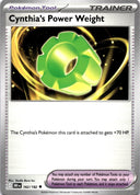 Pokemon Cynthia's Power Weight 162/182 Destined Rivals Non Holo NM