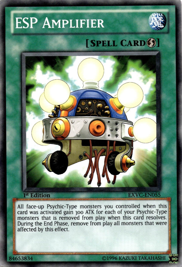 Yugioh ESP Amplifier EXVC-EN055 Common 1st Edition MP/LP