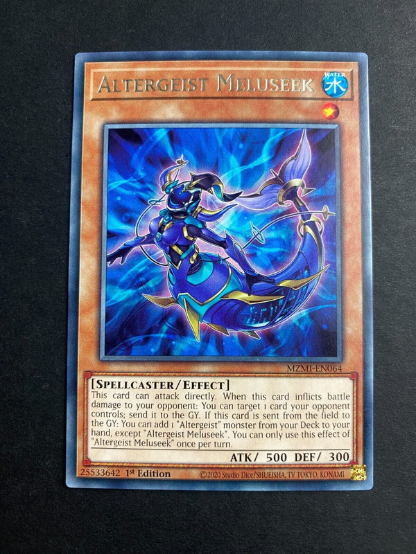 Yugioh Altergeist Meluseek MZMI-EN064 Rare 1st Edition VLP/NM