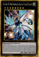 Yugioh Number 38: Hope Harbinger Dragon Titanic Galaxy PGL3-EN008 PGR VLP/NM
