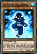 Yugioh Yuki-Musume, the Ice Mayakashi SAST-ENSE2 Super Rare Limited Ed VLP/NM