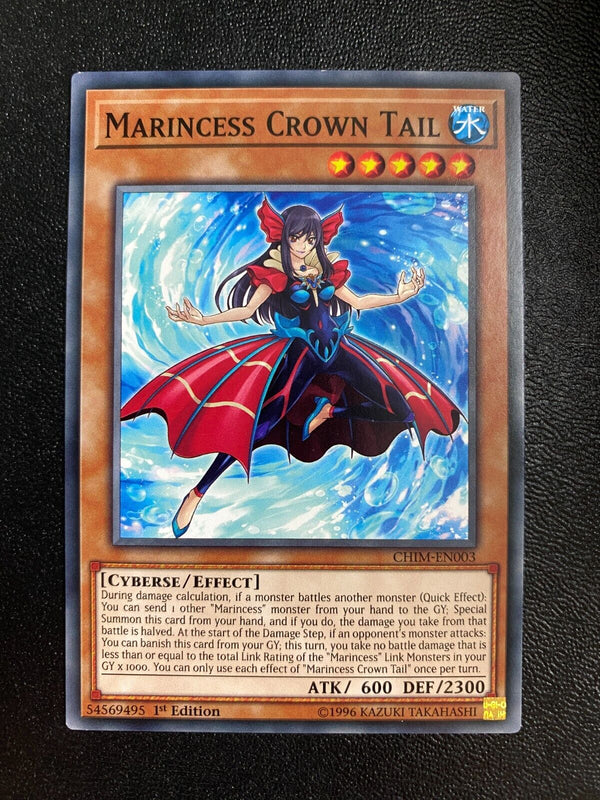 Yugioh Marincess Crown Tail CHIM-EN003 Common 1st Edition NM