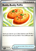 Pokemon Buddy-Buddy Poffin 144/162 Temporal Forces Non Holo NM