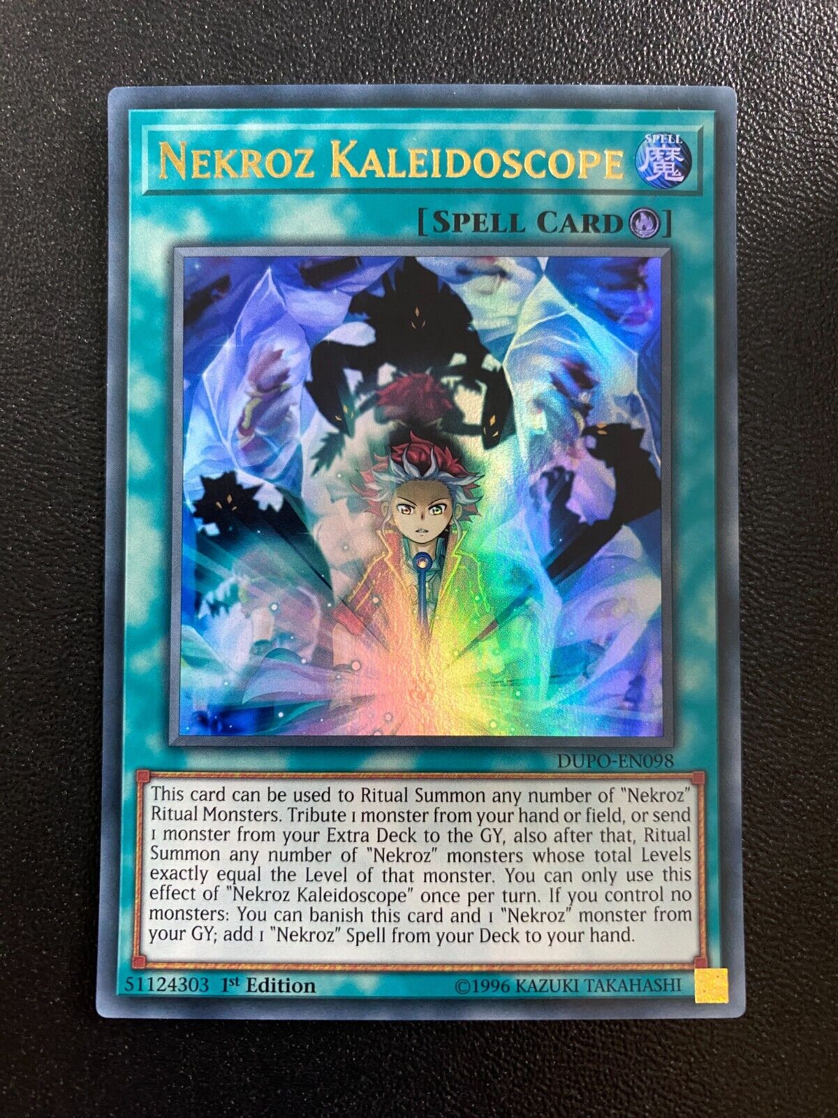 Yugioh Nekroz Kaleidoscope DUPO-EN098 Ultra Rare 1st Edition LP/VLP