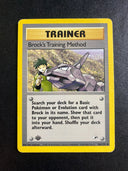 Pokemon Brock's Training Method 106/132 Gym Heroes HP