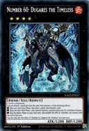 Yugioh Number 60: Dugares the Timeless RA02-EN037 Secret Rare 1st Edition NM
