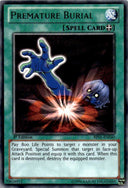 Yugioh Premature Burial BP01-EN040 Rare 1st Edition VLP/NM