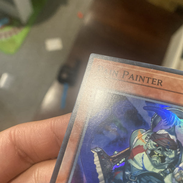 Yugioh Pain Painter OP19-EN006 Super Rare Unlimited Edition VLP/NM